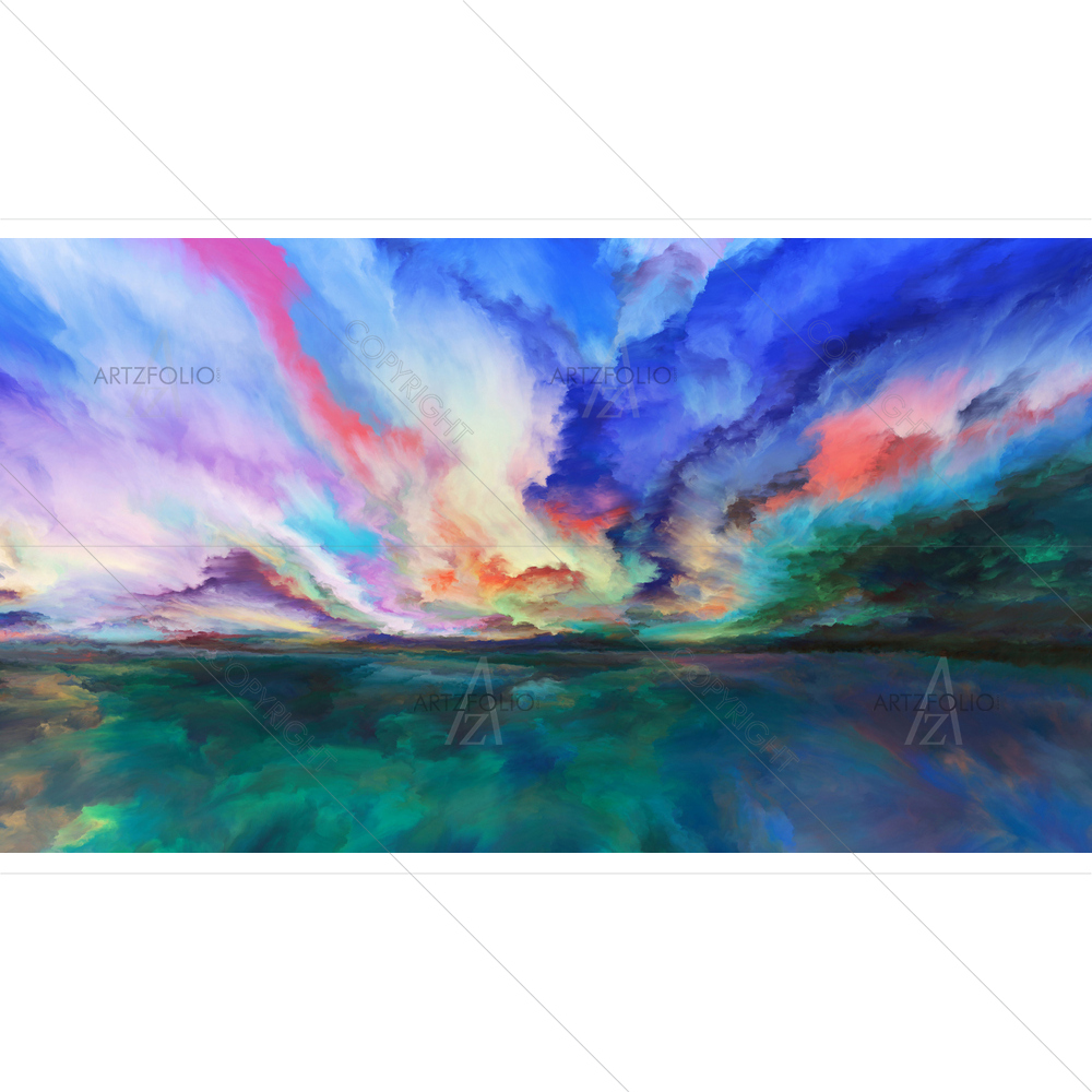Abstract Inner World Series D4 — Abstract custom art by ArtzFolio