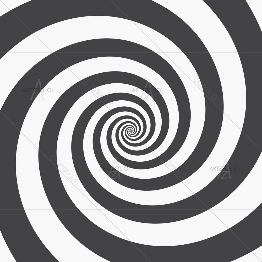 Hypnotic Spirals — custom-size art design 5013189