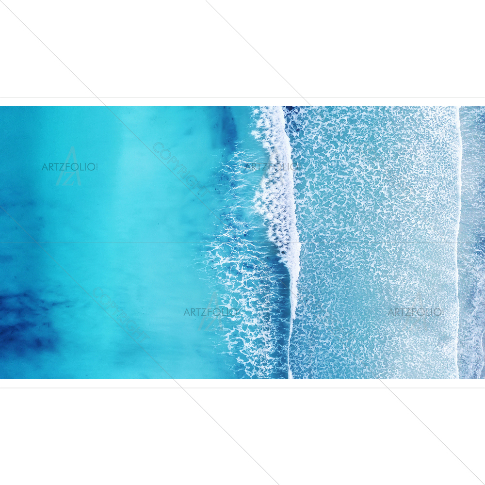 Wave on Beach — Automobiles custom art by ArtzFolio