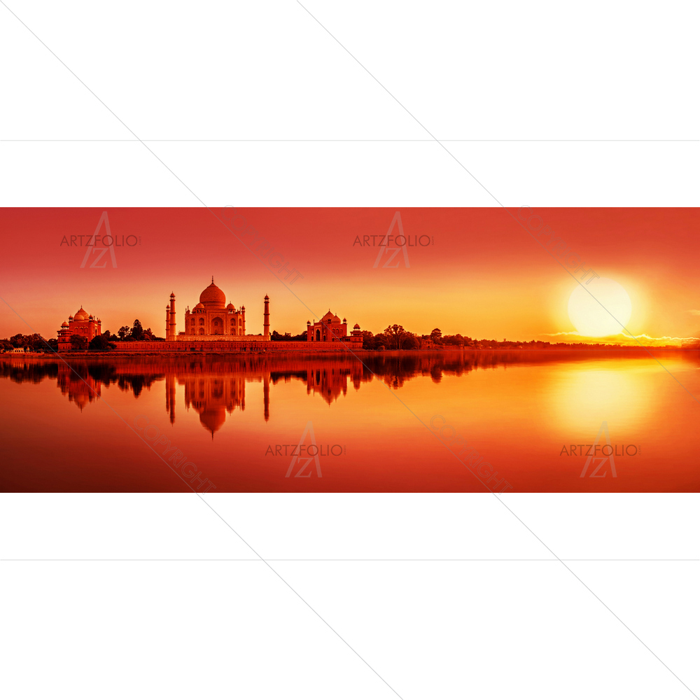 Taj Mahal, Uttar Pradesh, India — custom-size art design 5013319