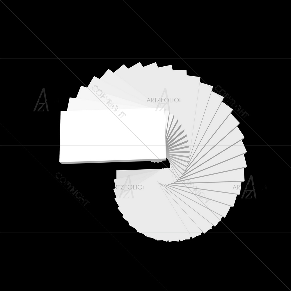 3D Spiral Staircase — custom-size art design 5013324