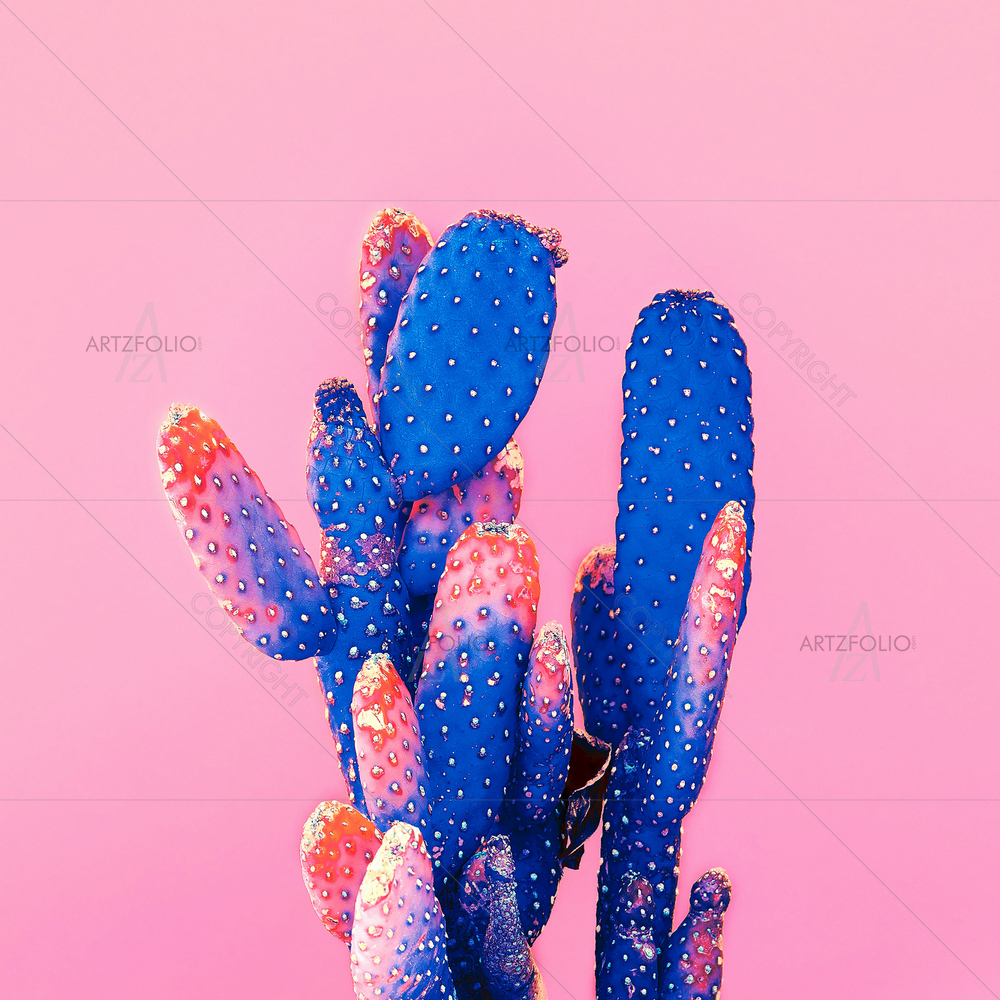 Cactus Image — Botanical custom art by ArtzFolio