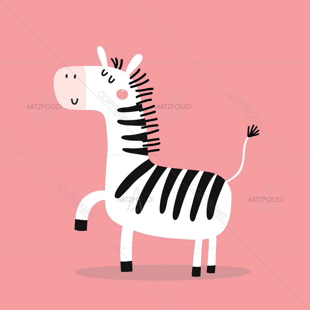 Little Zebra D2 — custom-size art design 5013377