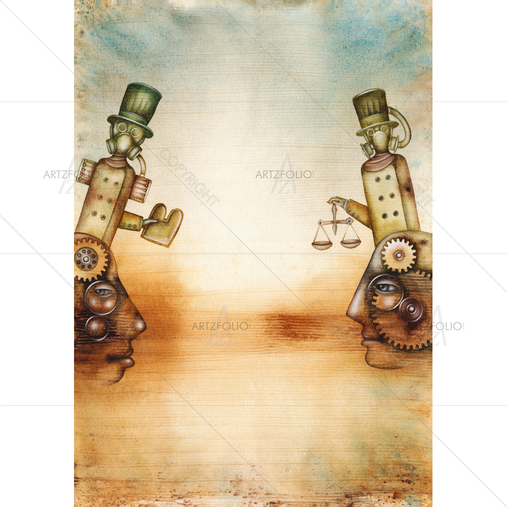 Cover Book Image — Ancient custom art by ArtzFolio