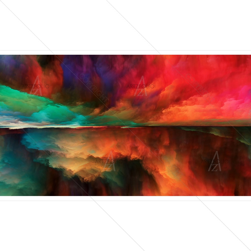 Abstraction Colours — Devotional custom art by ArtzFolio