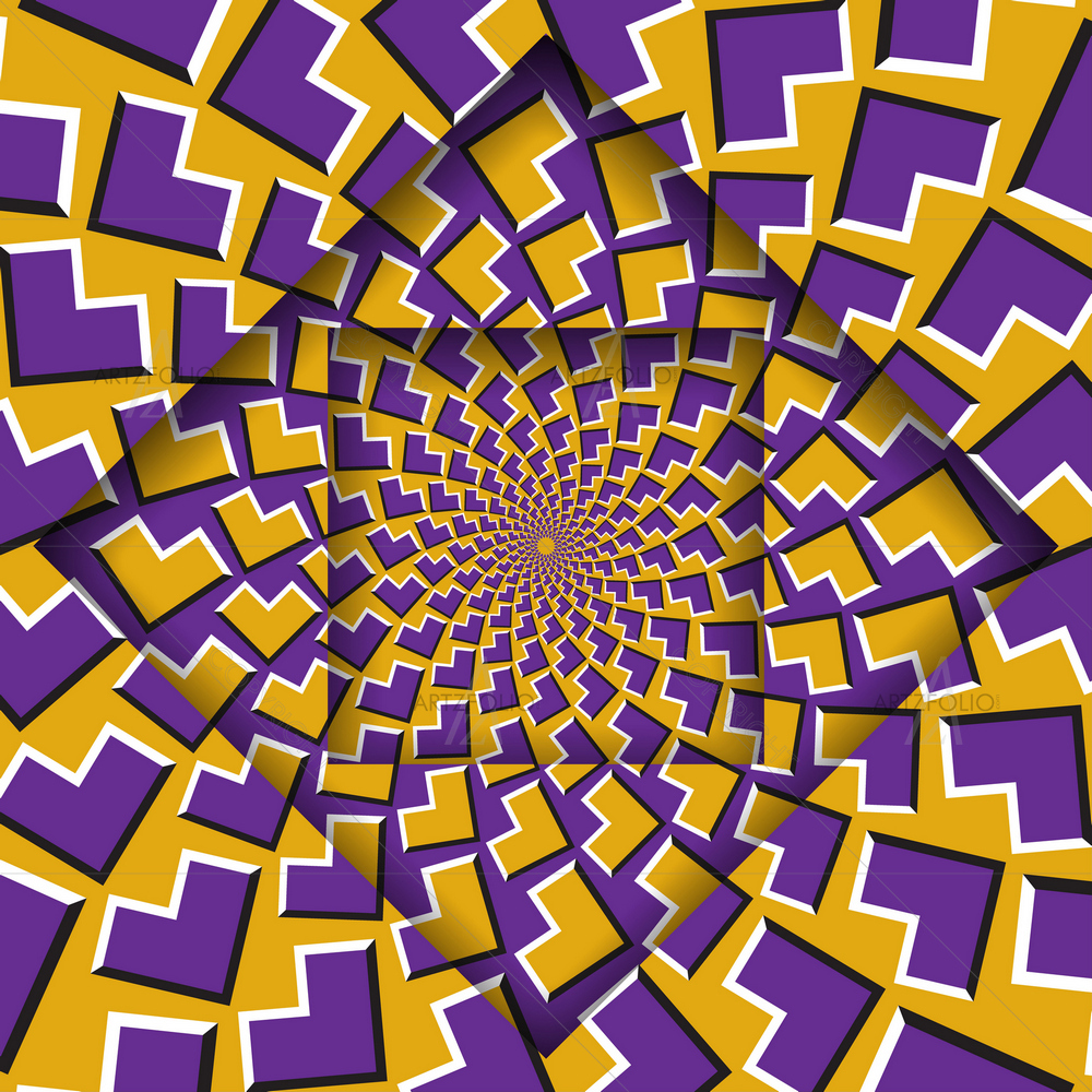 Optical Illusional Layers — custom-size art design 5013419