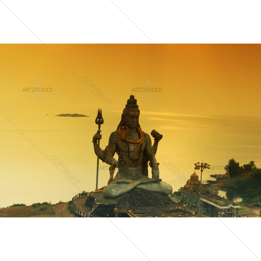 Lord Shiva, Murudeshwara — custom-size art design 5013422