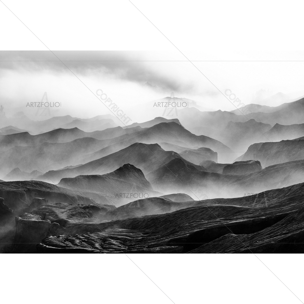 Bromo Tengger Semeru National Park, Indonesia — Asian custom art by ArtzFolio