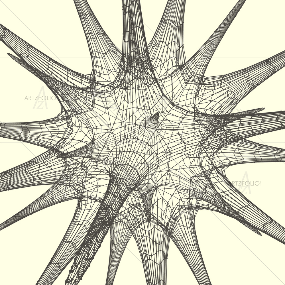Connection Structured Art — Abstract custom art by ArtzFolio