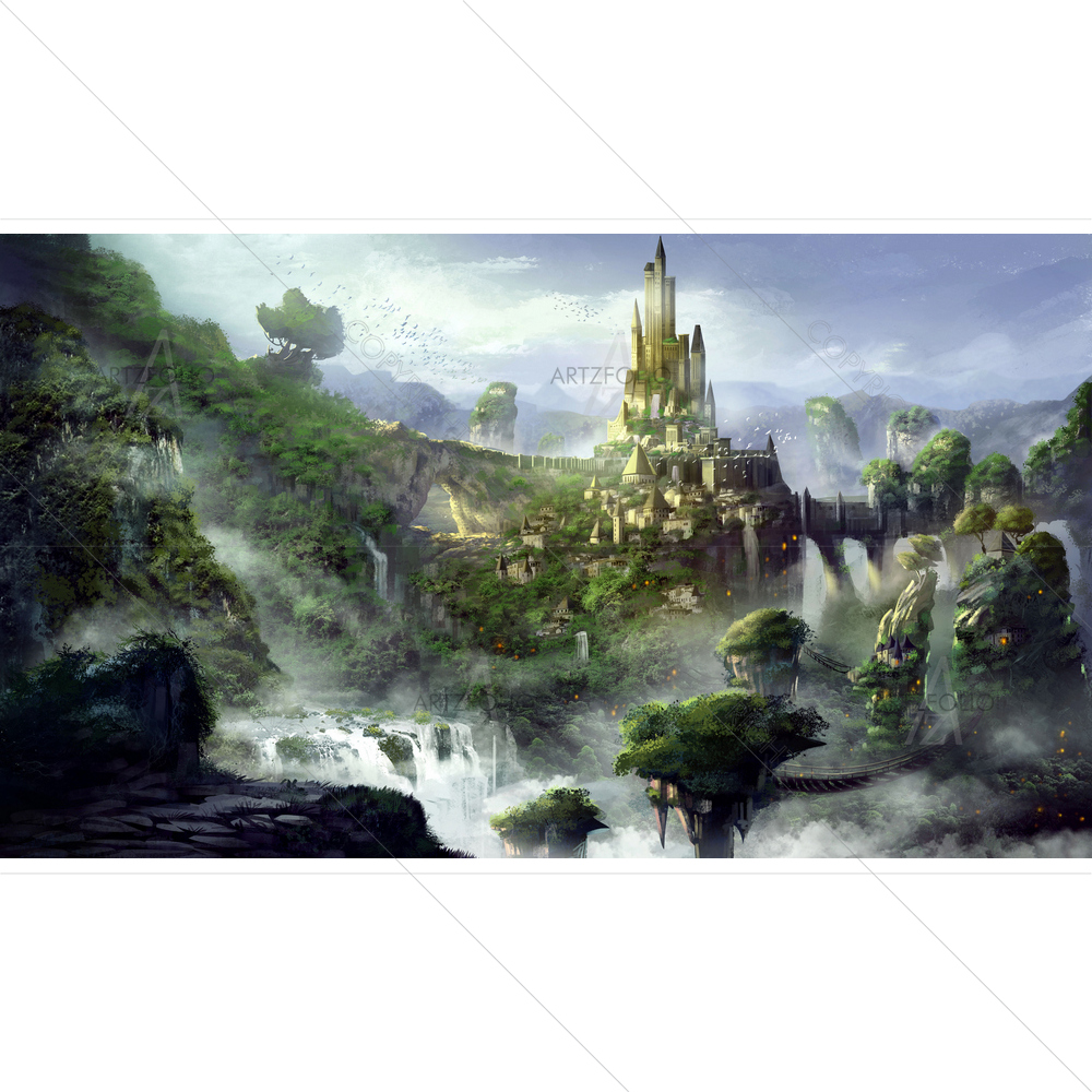 Castle Mountain — custom-size art design 5013507