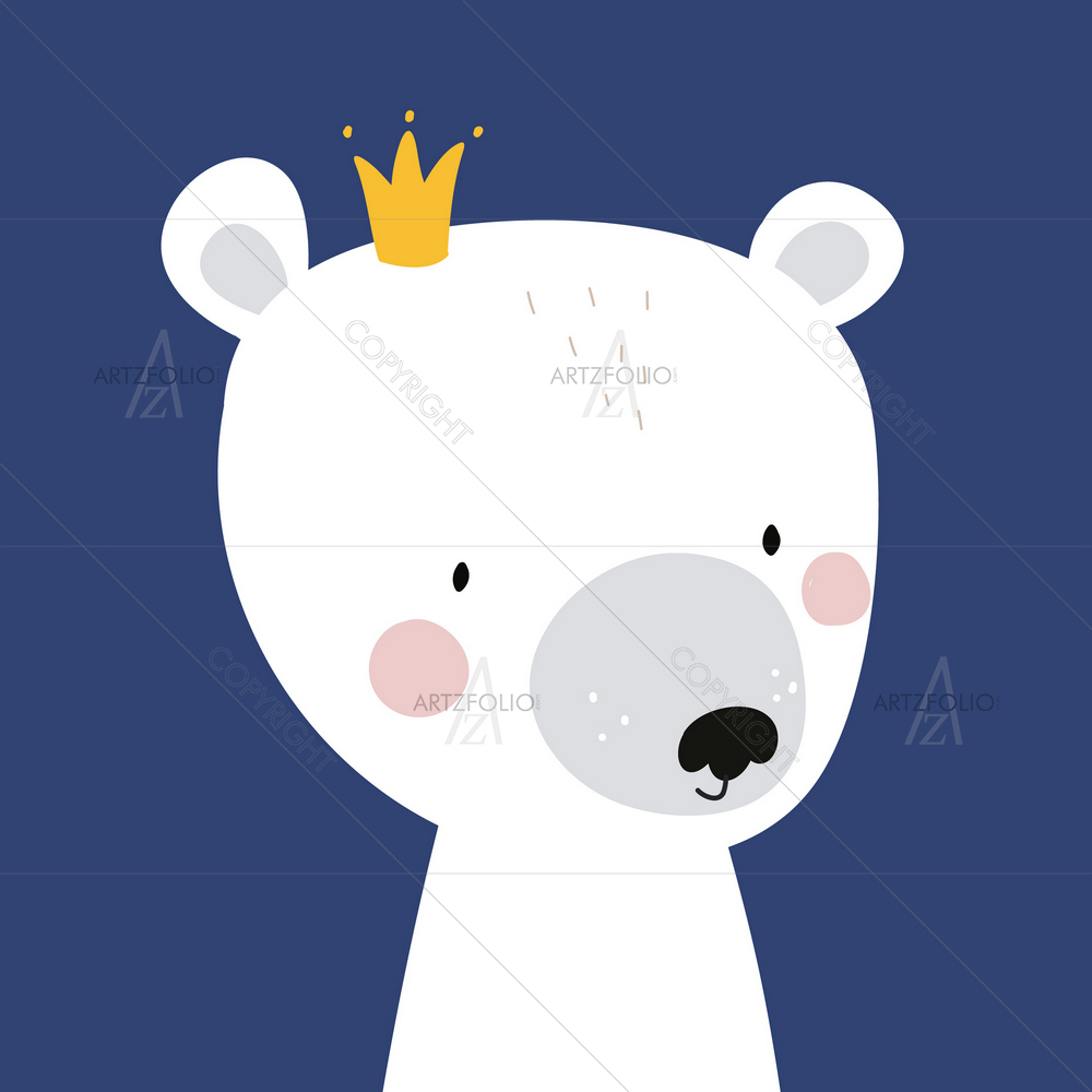 Cute Bear D2 — custom-size art design 5013521
