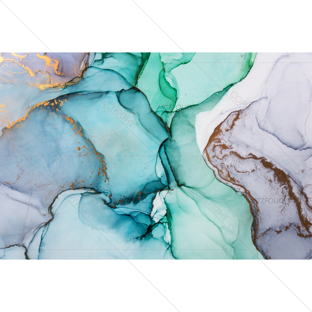 Colorful Abstract D9 — Fluid marble custom art by ArtzFolio