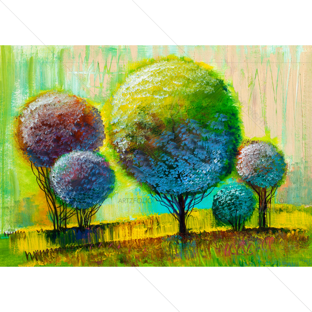Impressionist Landscape D5 — custom-size art design 5013551
