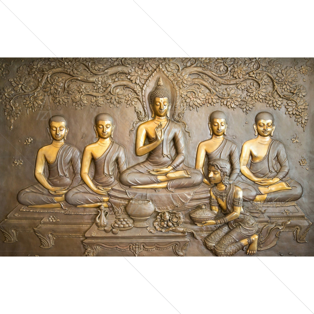 Mural Lord Buddha — custom-size art design 5013560