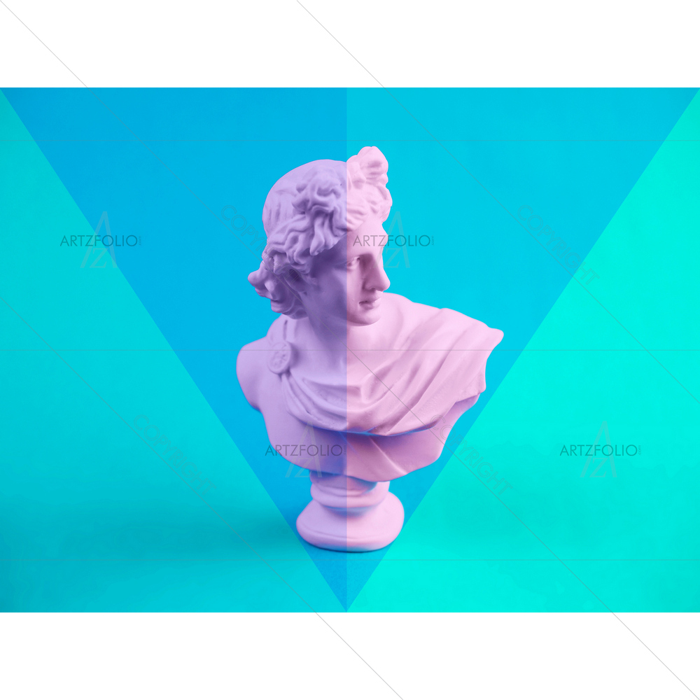 Ancient Greek Apollo — Devotional custom art by ArtzFolio