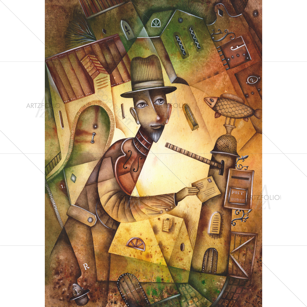 Jewish Angel — custom-size art design 5013659