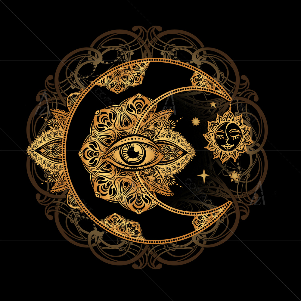Boho Chic Tattoo — Devotional custom art by ArtzFolio