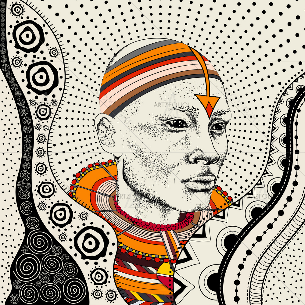 African Man — custom-size art design 5013691
