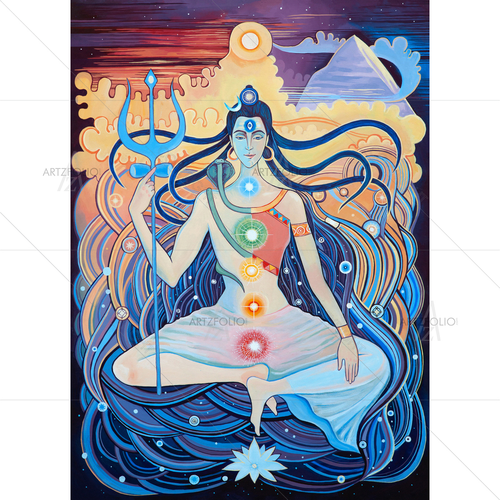 Shiva Shakti — custom-size art design 5013697