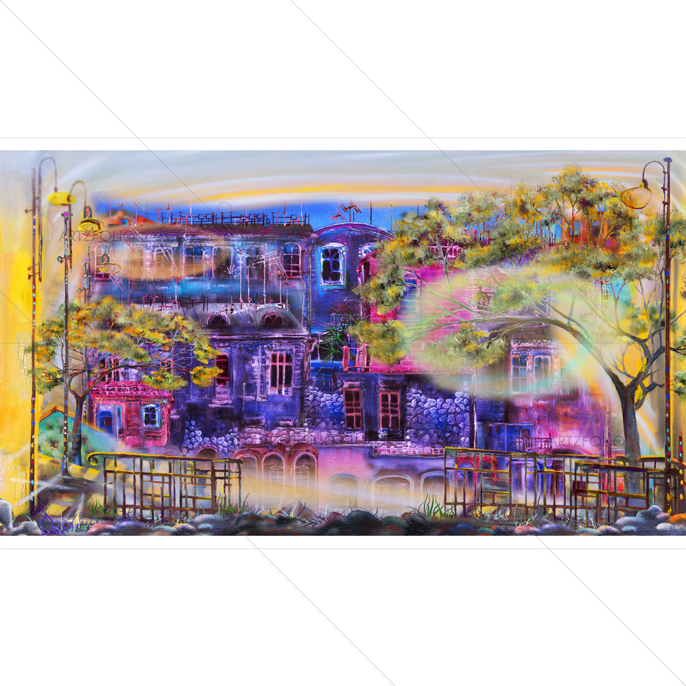Early Morning View — custom-size art design 5013748