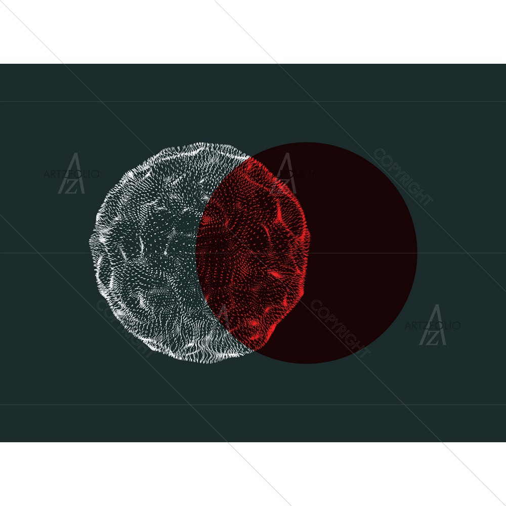 Abstract Spheres — Abstract custom art by ArtzFolio