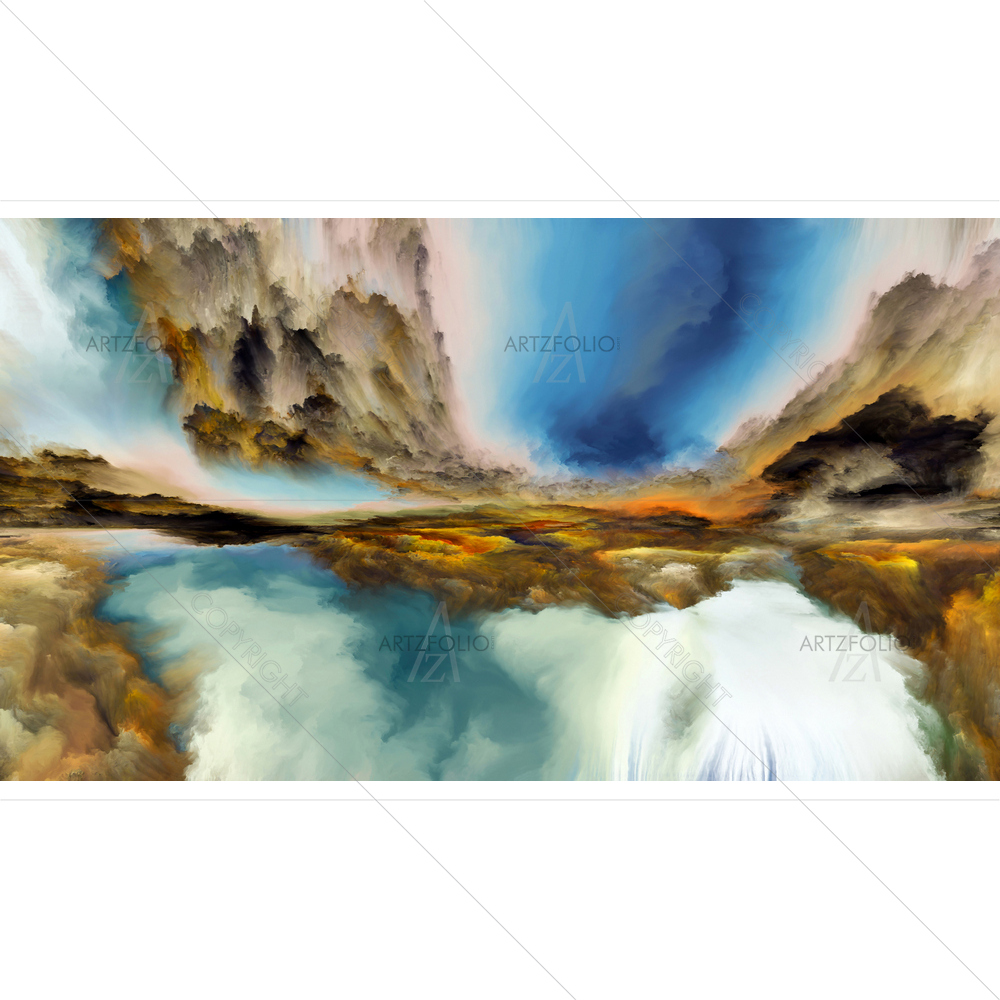 Abstract Inner World D2 — custom-size art design 5013781