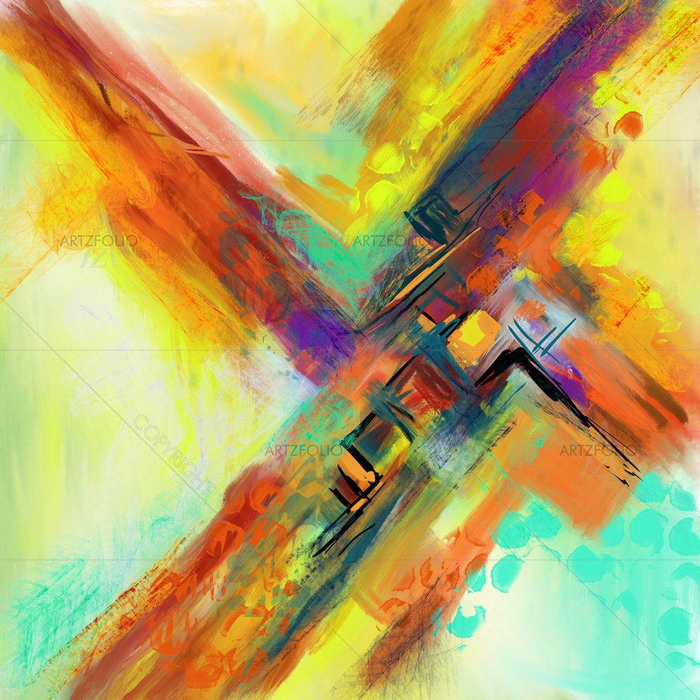 Geometric Abstract D13 — custom-size art design 5013802