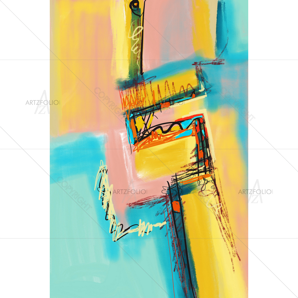 Geometric Abstract D15 — custom-size art design 5013804
