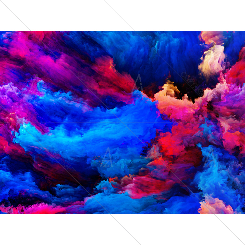 Abstract Colorful Image D2 — Devotional custom art by ArtzFolio