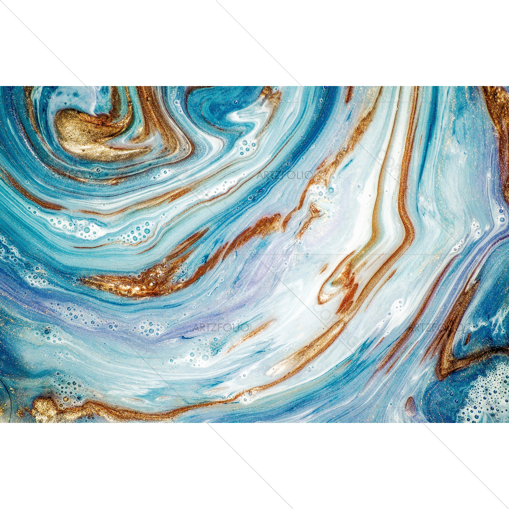 Abstract Ocean D2 — custom-size art design 5013845