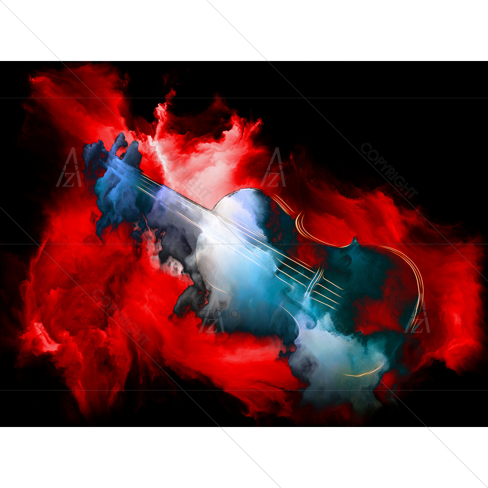 Violin, Music Dream Series — custom-size art design 5013866