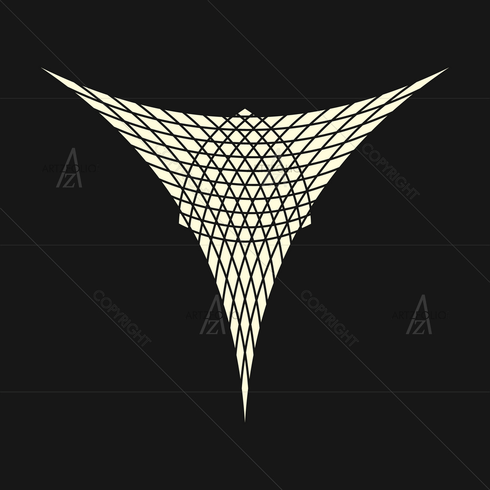 Sacred Graphic Triangle — custom-size art design 5013878