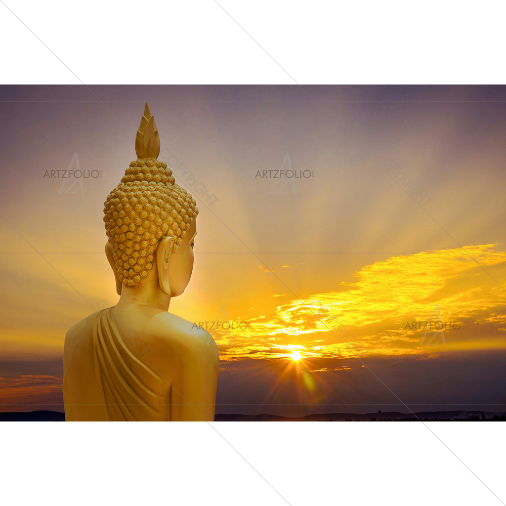 Gold Lord Buddha — custom-size art design 5013881