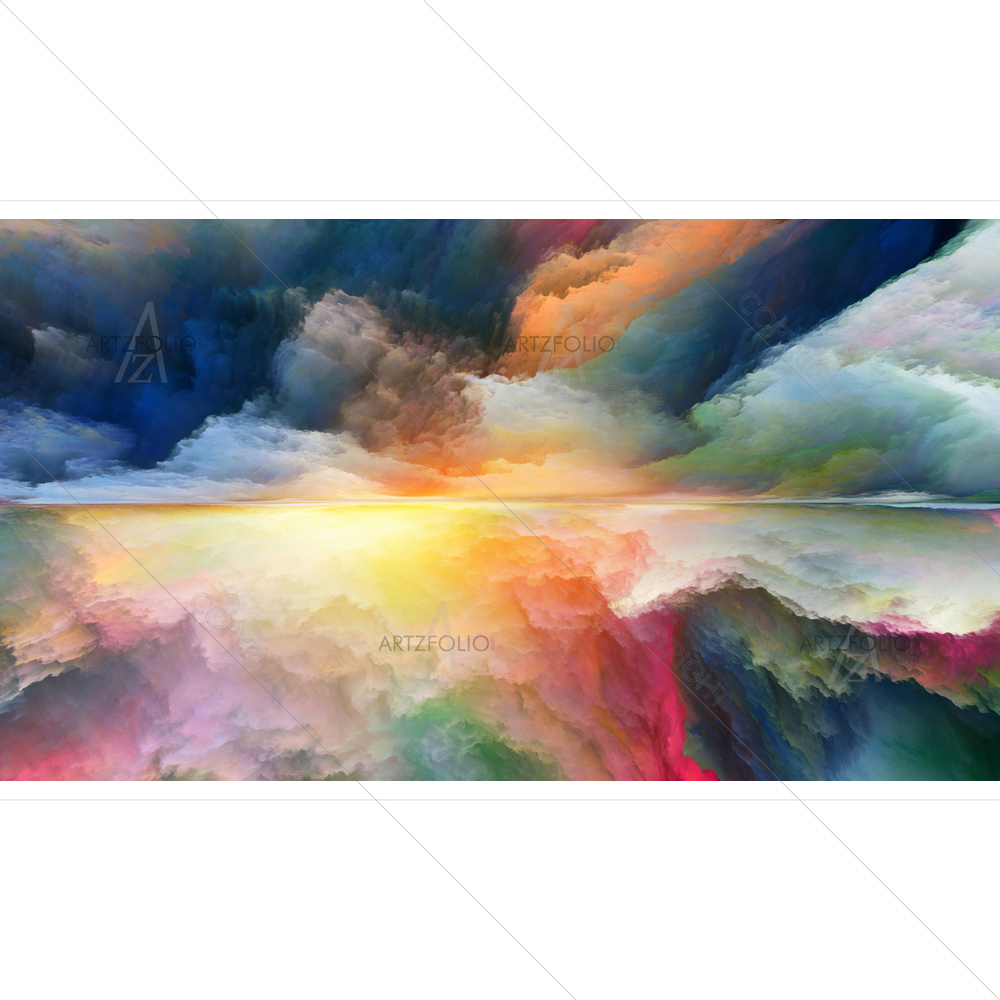 Abstract Colours D5 — Devotional custom art by ArtzFolio