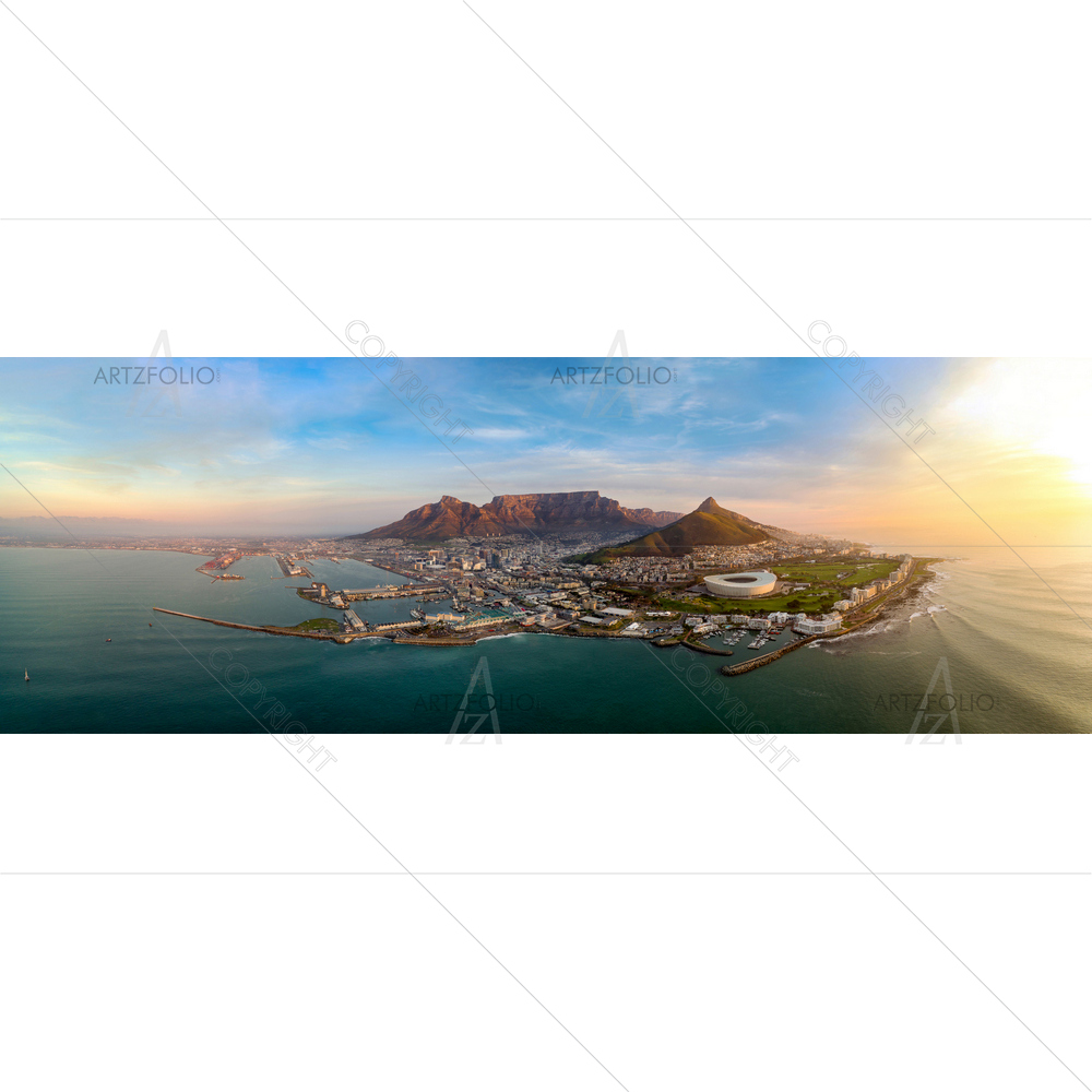 Cape Town Sky View — Devotional custom art by ArtzFolio
