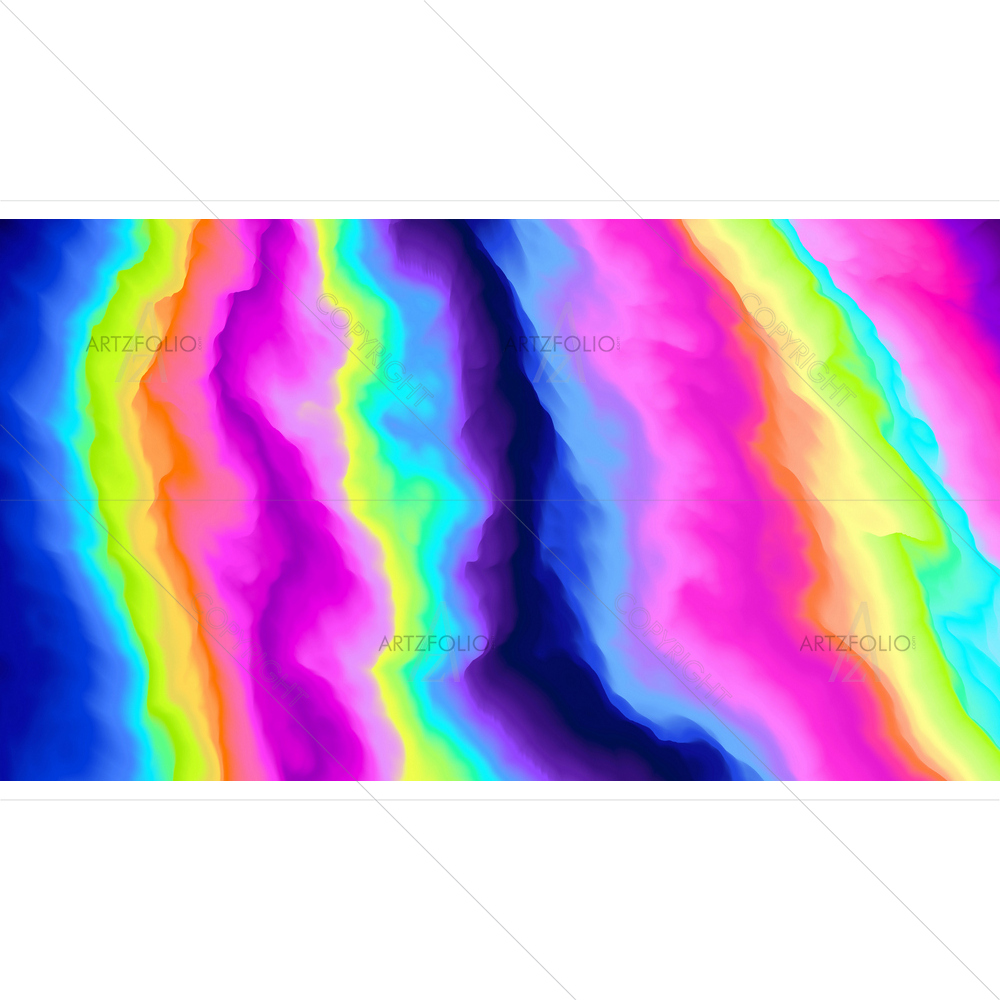 Abstract Multicolor Explosion — Abstract custom art by ArtzFolio
