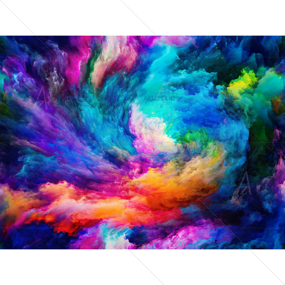 Vortex Twist and Swirl — Abstract custom art by ArtzFolio