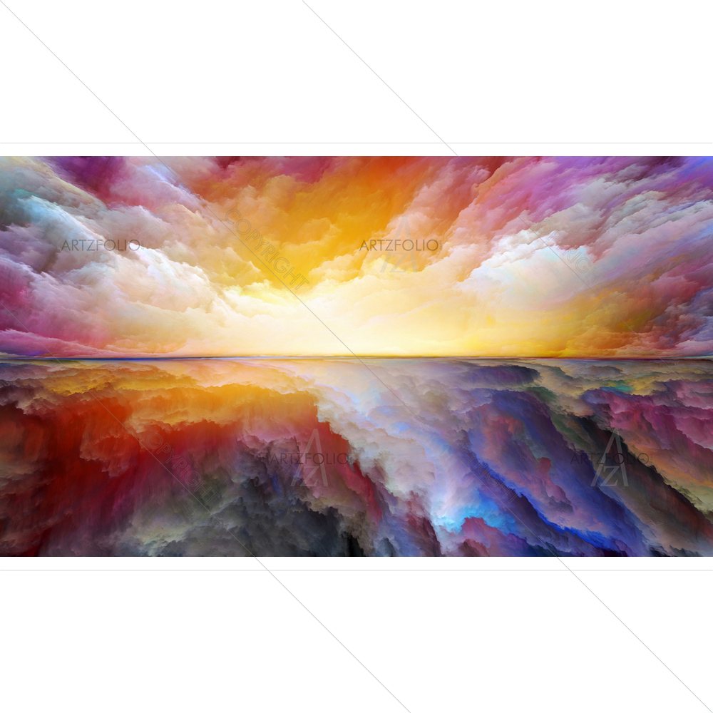 Abstract Colours D8 — Devotional custom art by ArtzFolio