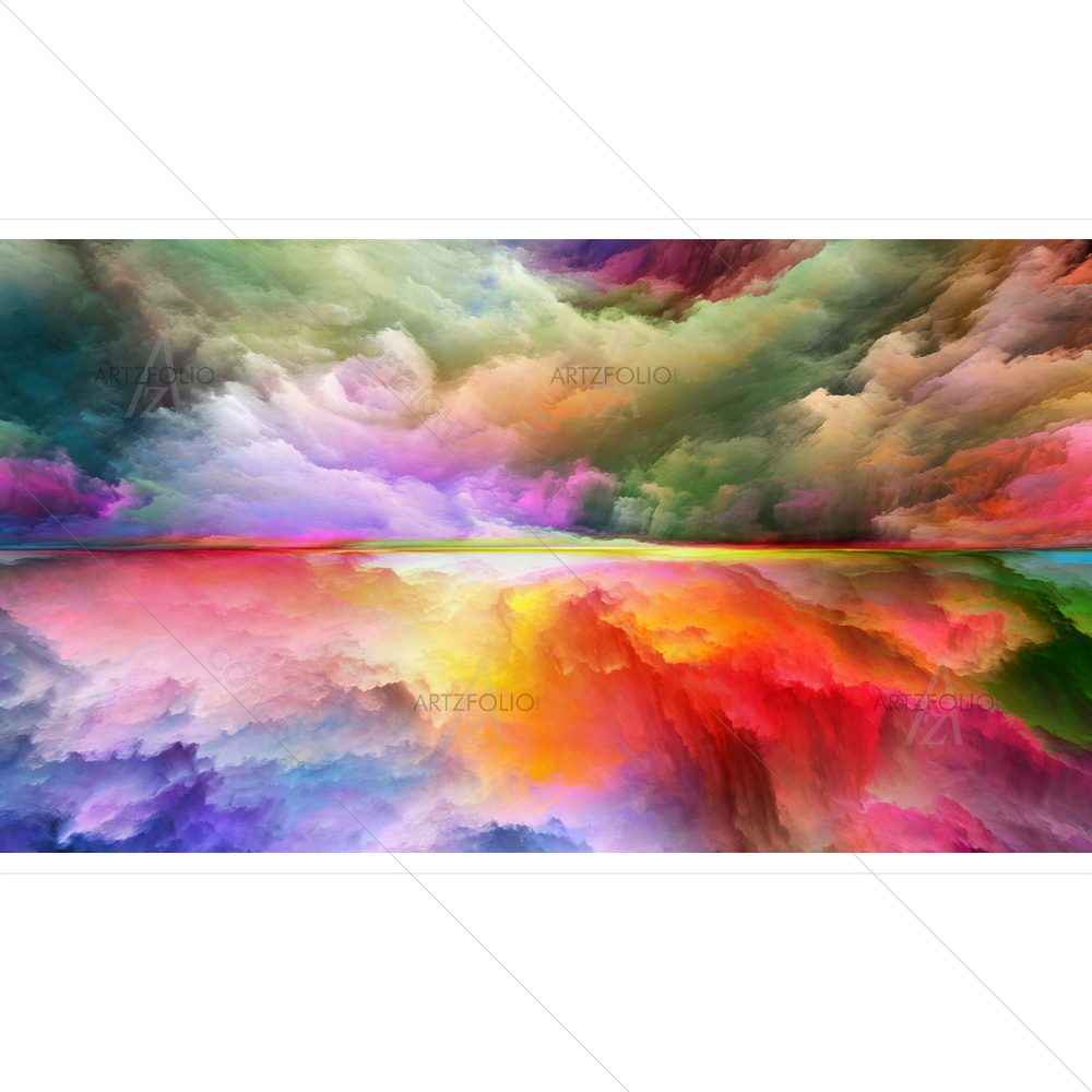 Abstract Colours D9 — Devotional custom art by ArtzFolio