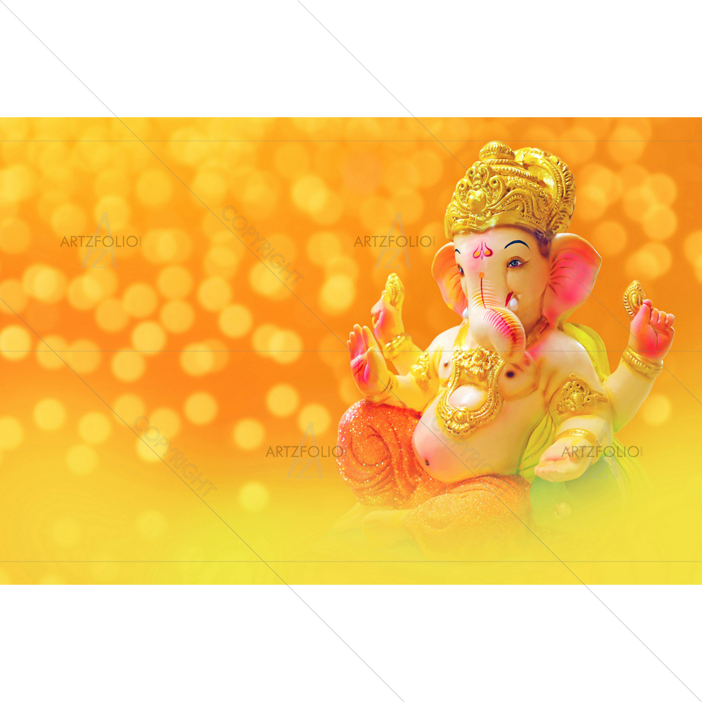 Hindu God Ganesha D34 — custom-size art design 5013988