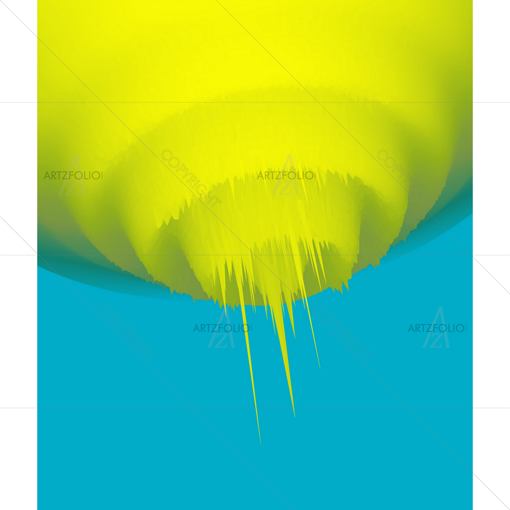 3D Abstract Futuristic D3 — custom-size art design 5014023
