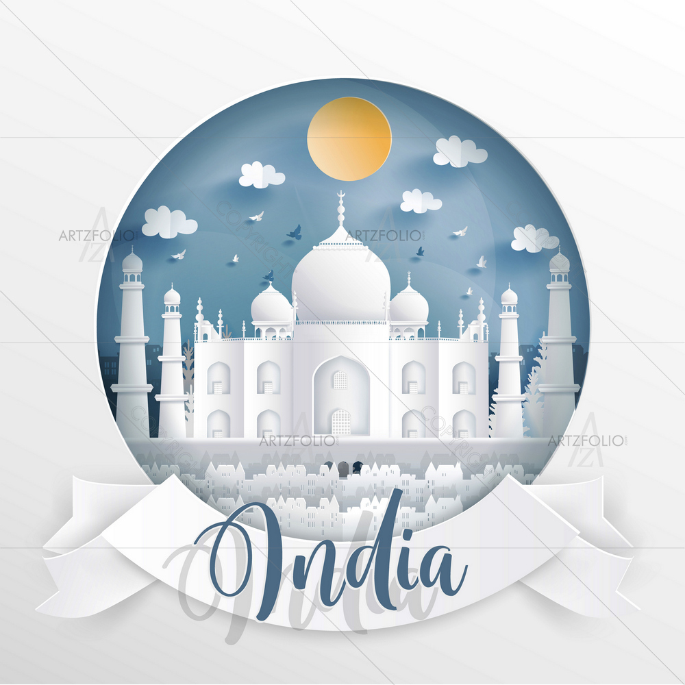 Italy World Famous Landmarks — Devotional custom art by ArtzFolio