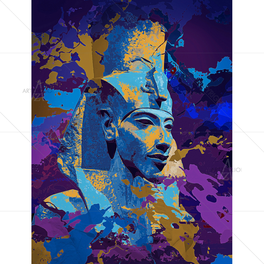 Akhenaten, Egypt King — custom-size art design 5014082