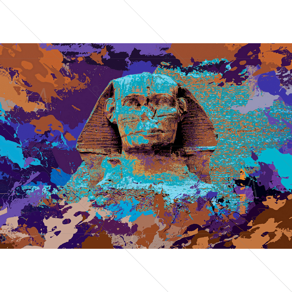 Great Sphinx — Devotional custom art by ArtzFolio