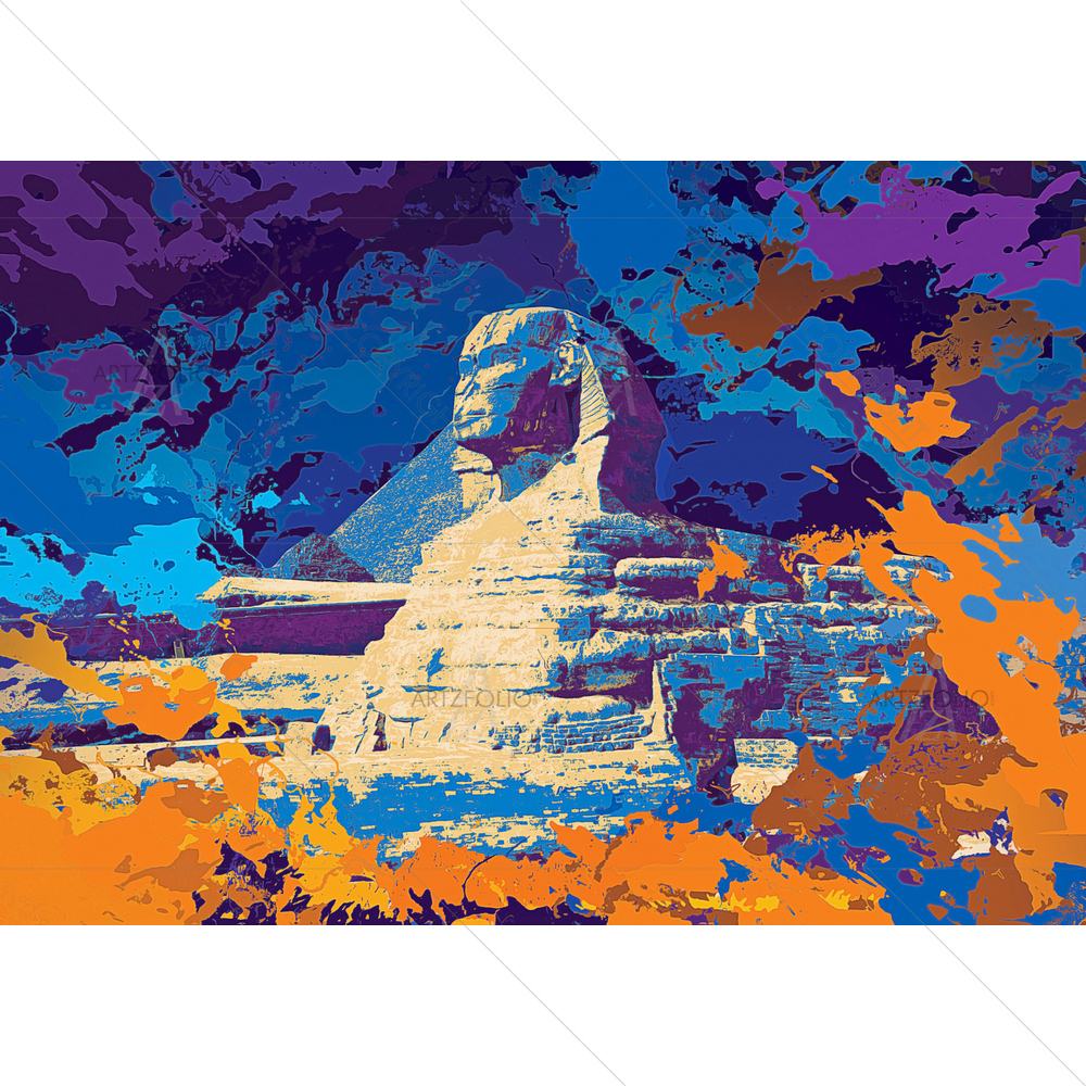 Great Sphinx of Giza — custom-size art design 5014088