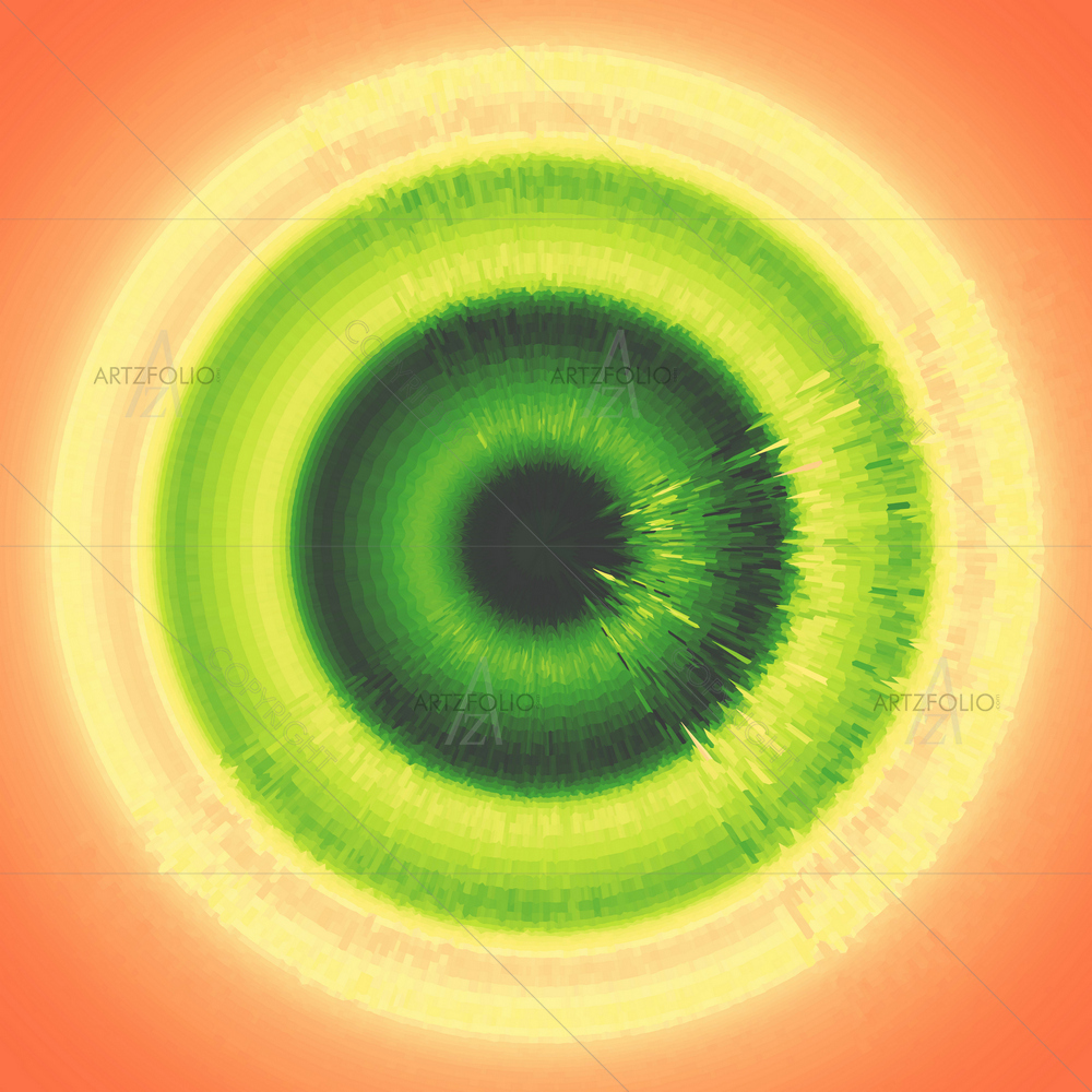 Colorful Dynamic Rays — custom-size art design 5014092