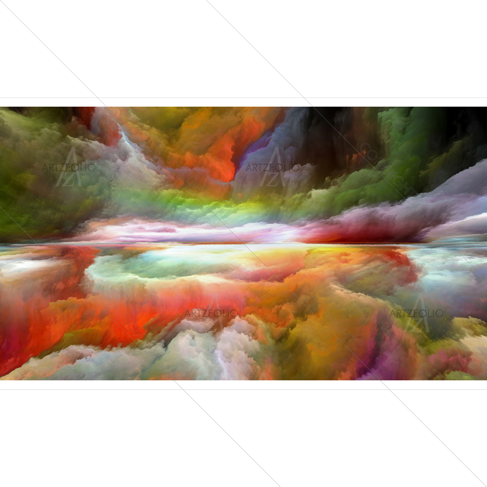 Abstract Colours D14 — custom-size art design 5014112