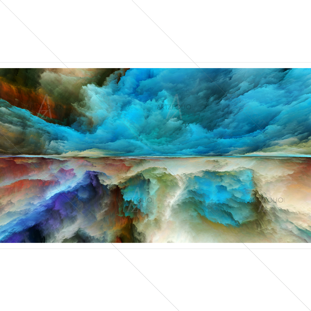 Abstract Colours D17 — custom-size art design 5014115