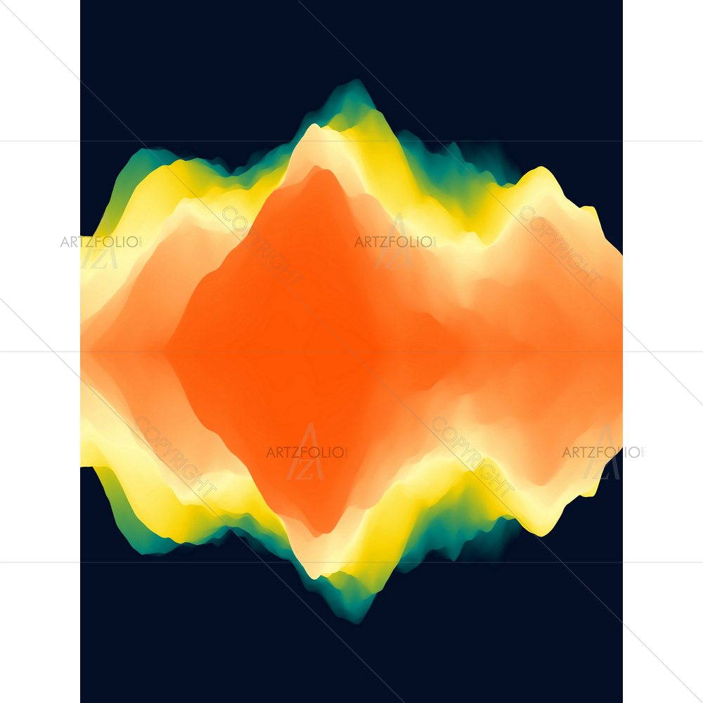 Abstract Colorful Gradients D4 — Abstract custom art by ArtzFolio