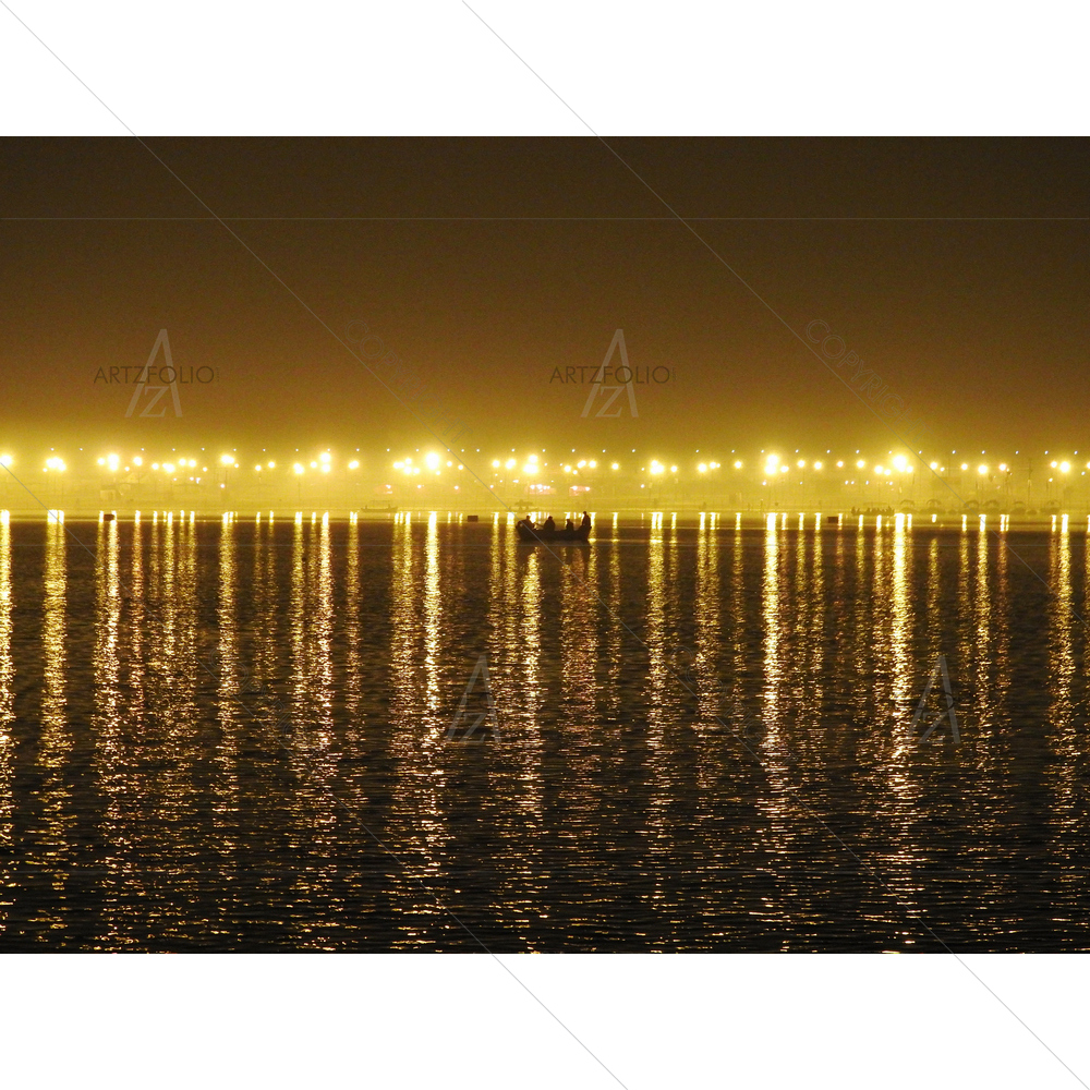 Sangam, Allahabad, India — custom-size art design 5014164